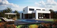 Modern new build villa with plot and pool in  Dream Villas Alicante