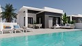 Moderne villa met 5 slaapkamers en 4 badkamers met onderbouw, zwembad en garage in  Dream Villas Alicante