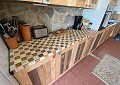 3 Bed Country House with a 2 Bed Annex Apartment plus a 1 Bed Studio in Sax. in  Dream Villas Alicante