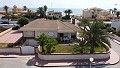 Beautiful 4 Bedroom 3 Bathroom detached seafront Villa in La Manga Del Mar Menor in  Dream Villas Alicante