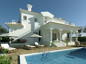 Prachtige nieuwe villa te koop in Pinoso