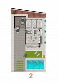 Nouvelle villa design de 3 chambres avec garage double et grand terrain in  Dream Villas Alicante