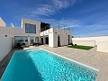 Clé prête -Prix de lancement-Une unité disponible- Lux Beach Villa 3 chambres, piscine et solarium avec vue sur la mer in  Dream Villas Alicante
