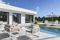 Modern Independent villas with private pool,3 bedrooms,2 bathrooms on 550 m2 plot in  Dream Villas Alicante