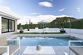 Modern Independent villas with private pool,3 bedrooms,2 bathrooms on 550 m2 plot in  Dream Villas Alicante