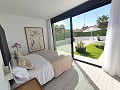 Modern Independent villas with private pool,3 bedrooms,2 bathrooms on 550 m2 plot in  Dream Villas Alicante